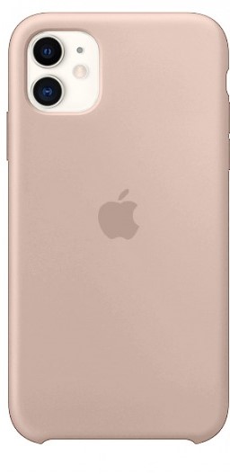 Чехол Silicone Case для iPhone 11 (Пудровый) (19)