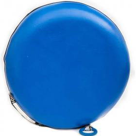 Тюбинг с пластиковым дном 100 см синий