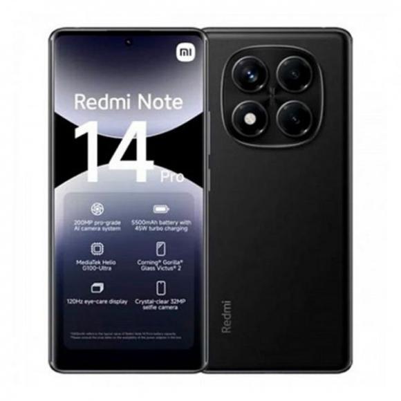 Смартфон Xiaomi Redmi Note 14 Pro 4G 8/256Gb Midnight Black